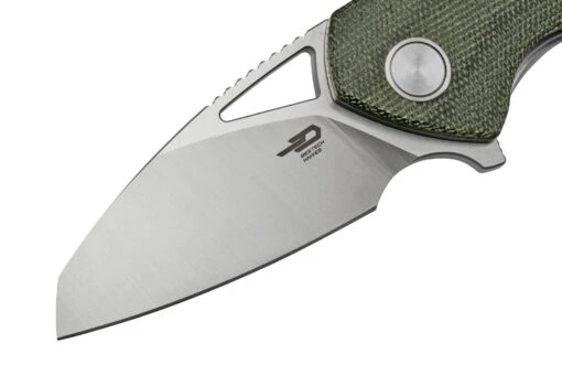 Bestech RIVERSTONE 154CM, Satin, Canvas Micarta BL03D – Bild 4