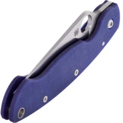 Spyderco C36GPDBL Military Model G-10 Dark Blue -Messerladen ff46247cfa8fd17fea81abfa2e524ad7