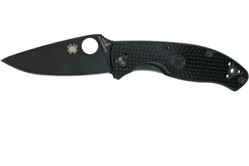 Spyderco C122PBBK Tenacious Black FRN – Bild 3